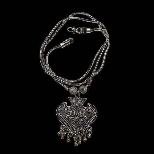 Heart shape oxidised Necklace