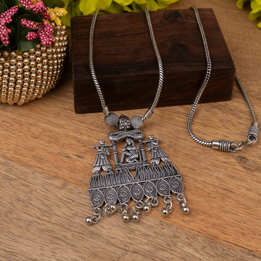 Doli Pendent Oxidised Neckpiece