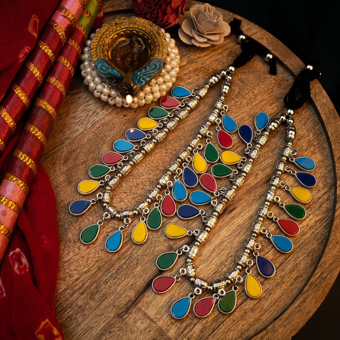 Navaratri Special Payal Pair Set