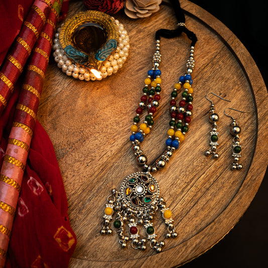 Navaratri Special Neckpiece Set