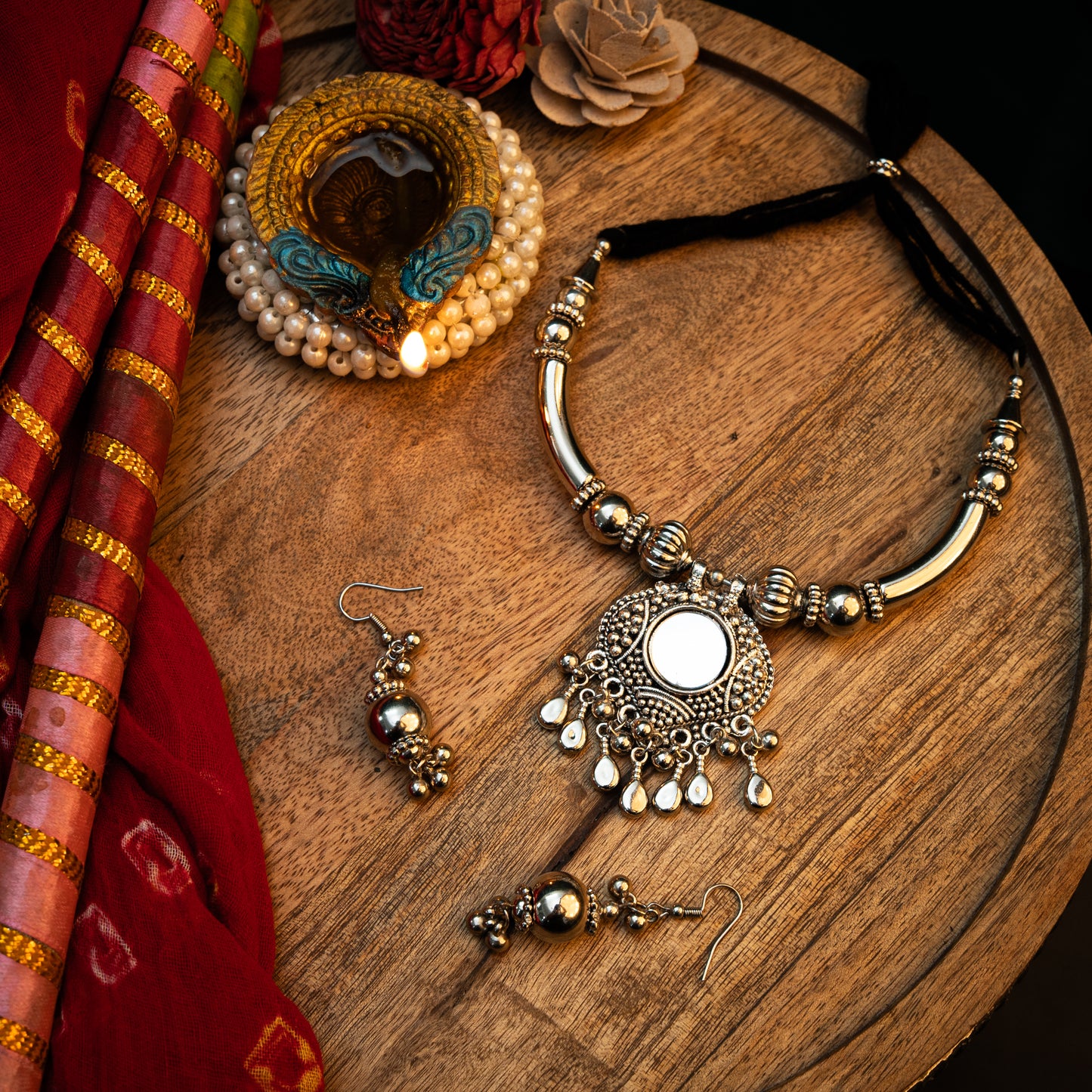 Navaratri Special Neckpiece Set