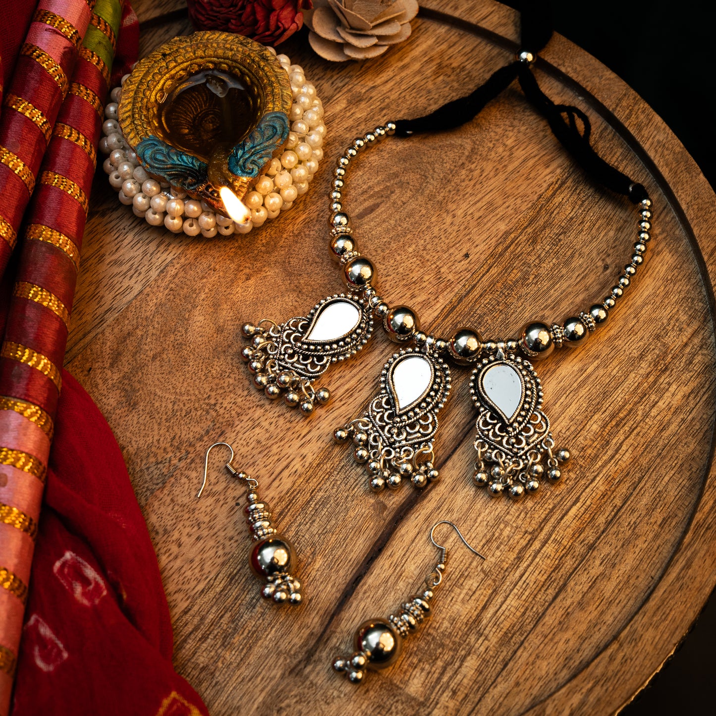 Navaratri Special Neckpiece Set