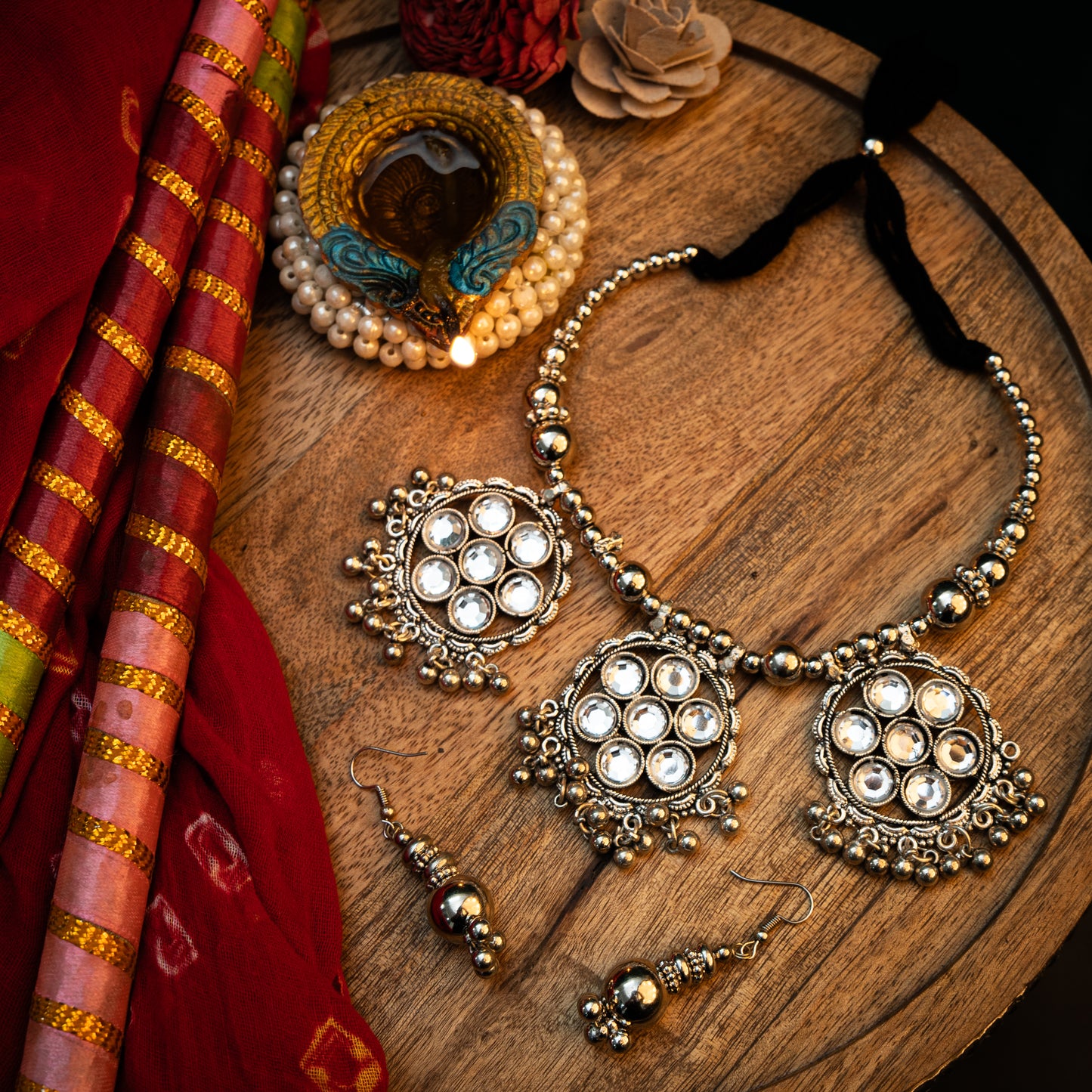 Navaratri Special Neckpiece Set